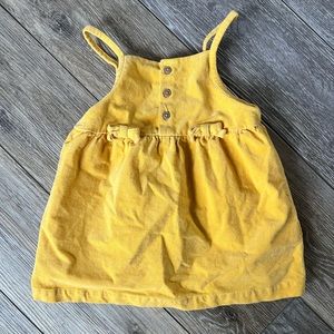 Girl’s First Impressions Yellow Dress Size 18 Months